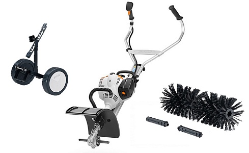 Stihl ММ 56 2-mix МультиМотор + щетка + колеса